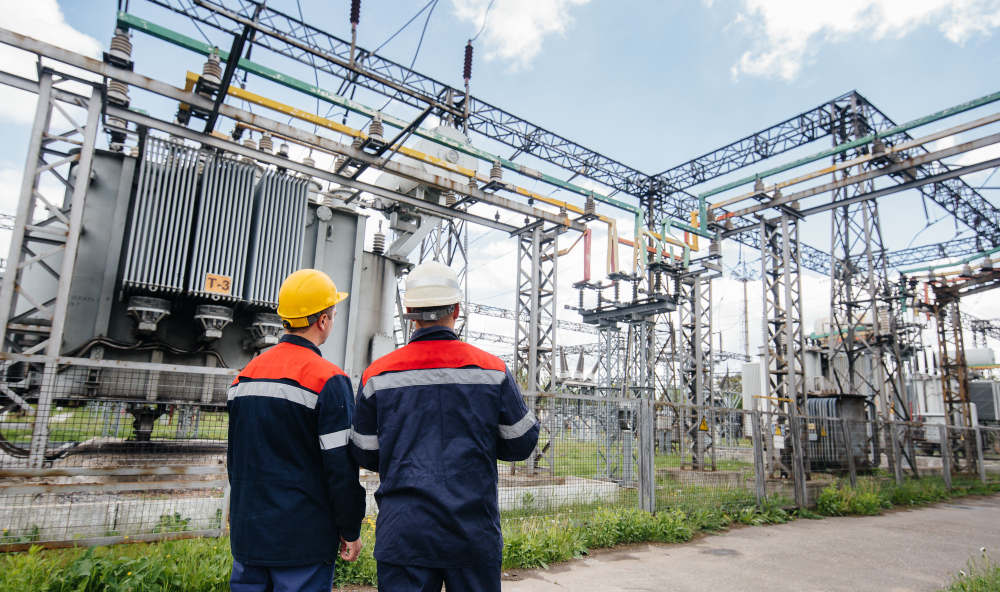 dos-ingenieros-especialistas-subestaciones-electricas-inspeccionan-equipos-modernos-alto-voltaje-energia-industria