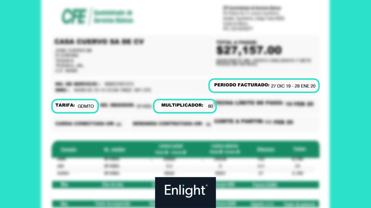 Recibo de luz ¿cómo leer el recibo de luz de mi empresa? Recibo de luz ¿cómo leer el recibo de luz de mi empresa?